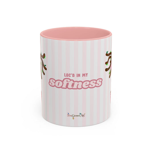 Loc’d In My Softness | Accent Mug