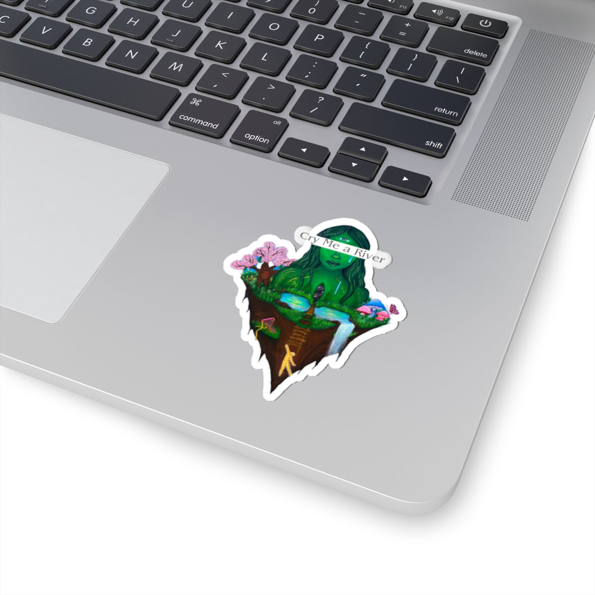 Cry Me a River Sticker