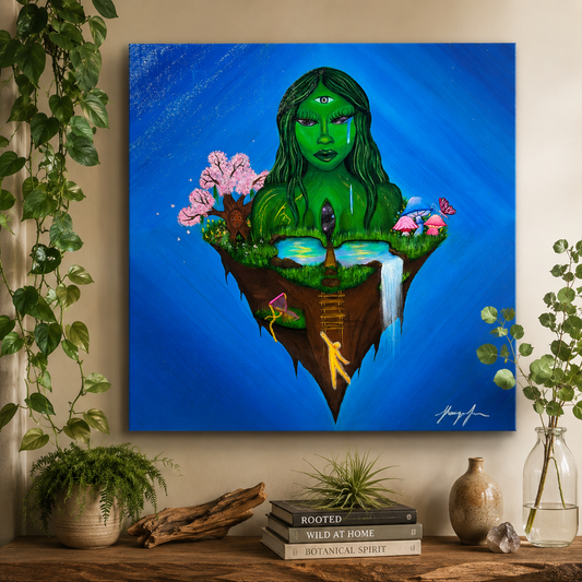 SouGrownArt | Cry Me a River Original Canvas Art