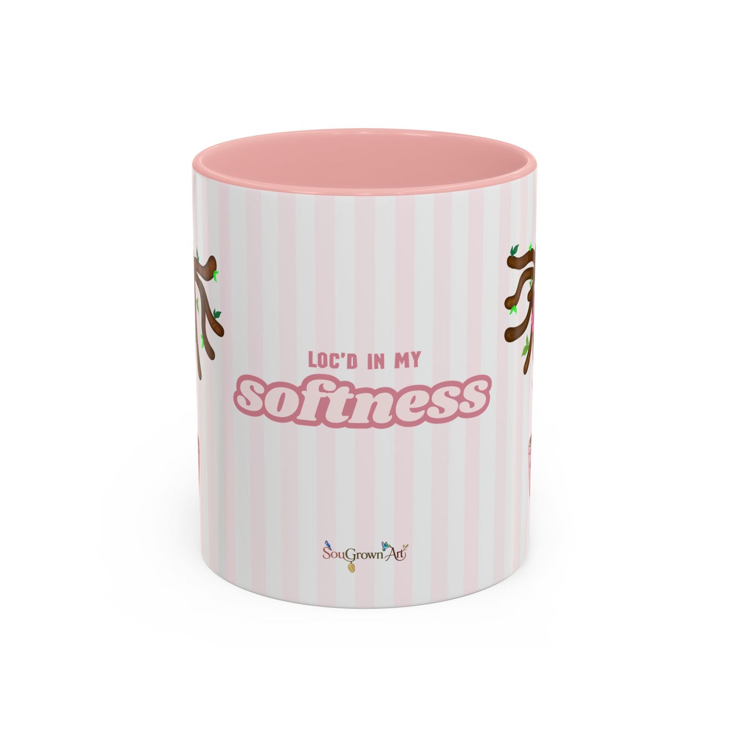 Loc’d In My Softness | Accent Mug