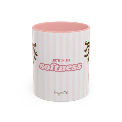 Loc’d In My Softness | Accent Mug