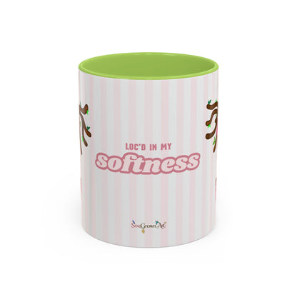 Loc’d In My Softness | Accent Mug