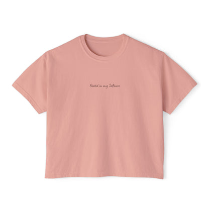 Rooted Softness Boxy Tee