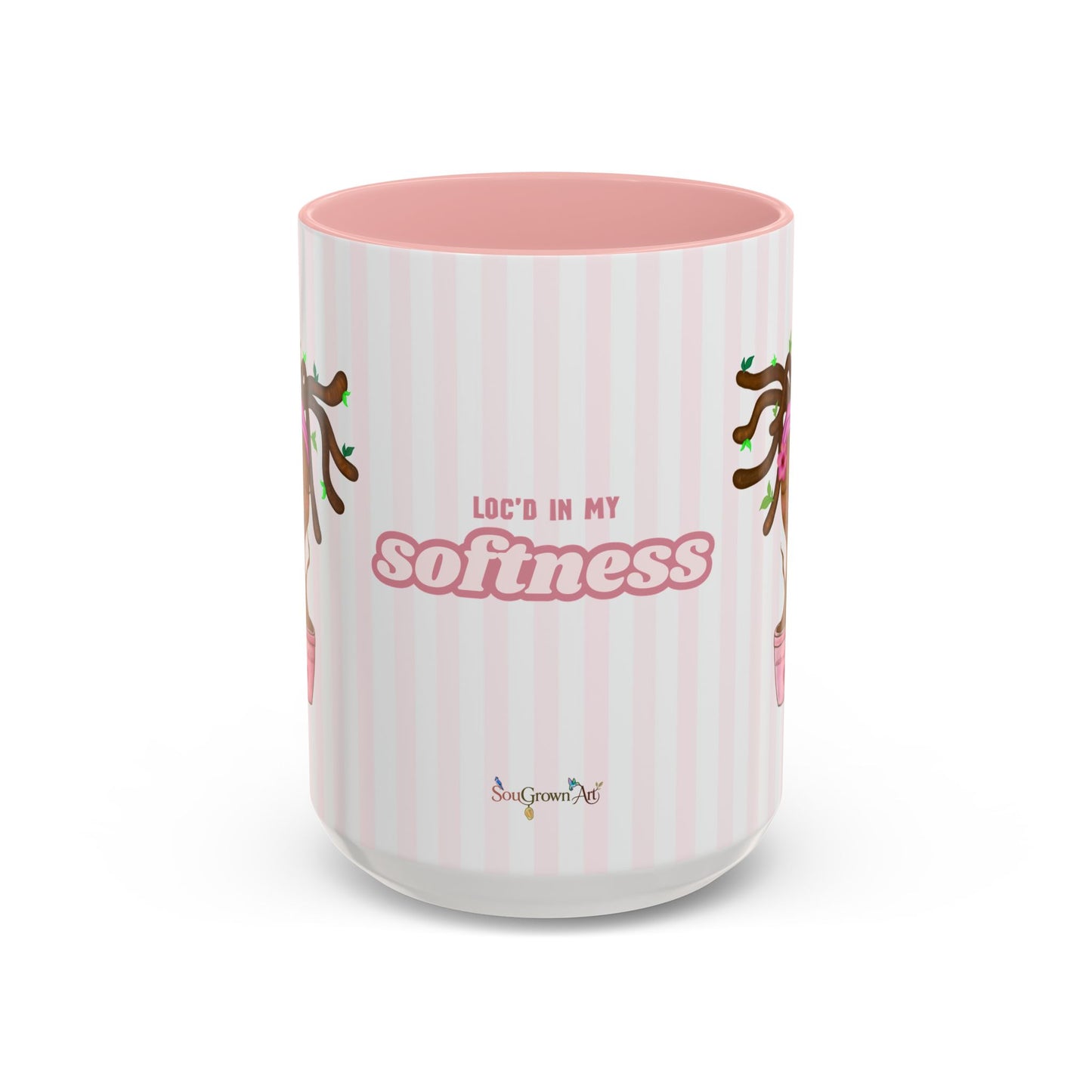 Loc’d In My Softness | Accent Mug