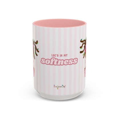 Loc’d In My Softness | Accent Mug