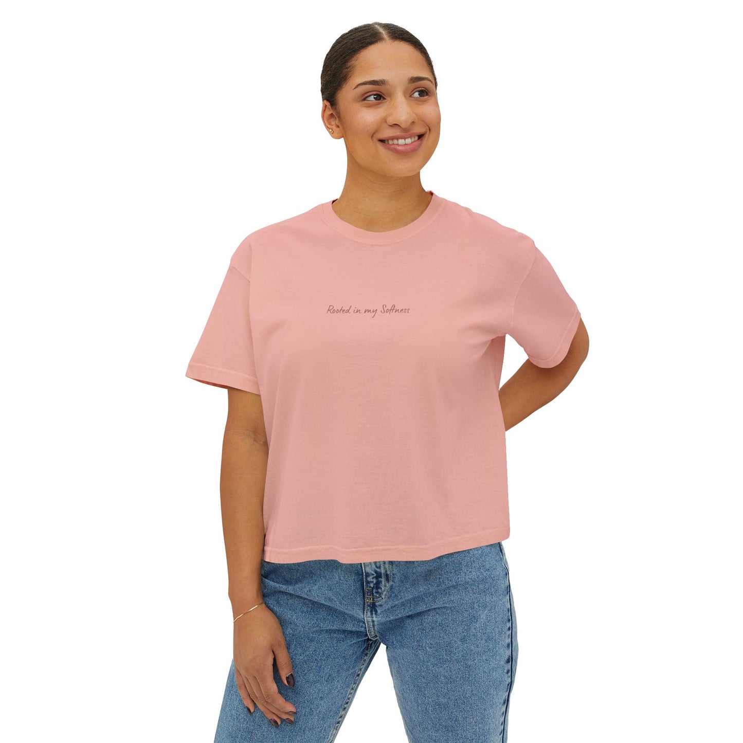 Rooted Softness Boxy Tee