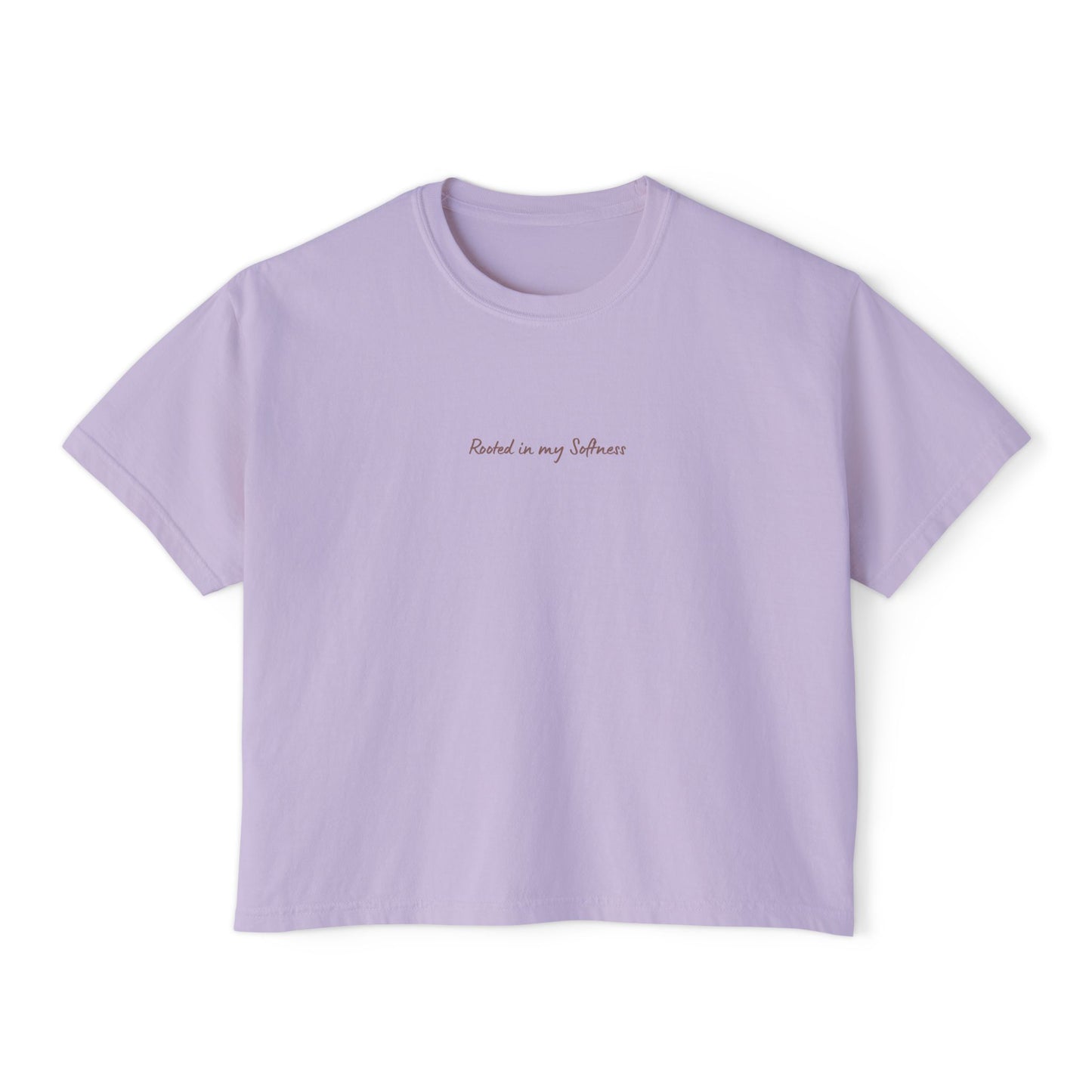 SouGrown Floral Boxy Tee - Rooted in My Softness