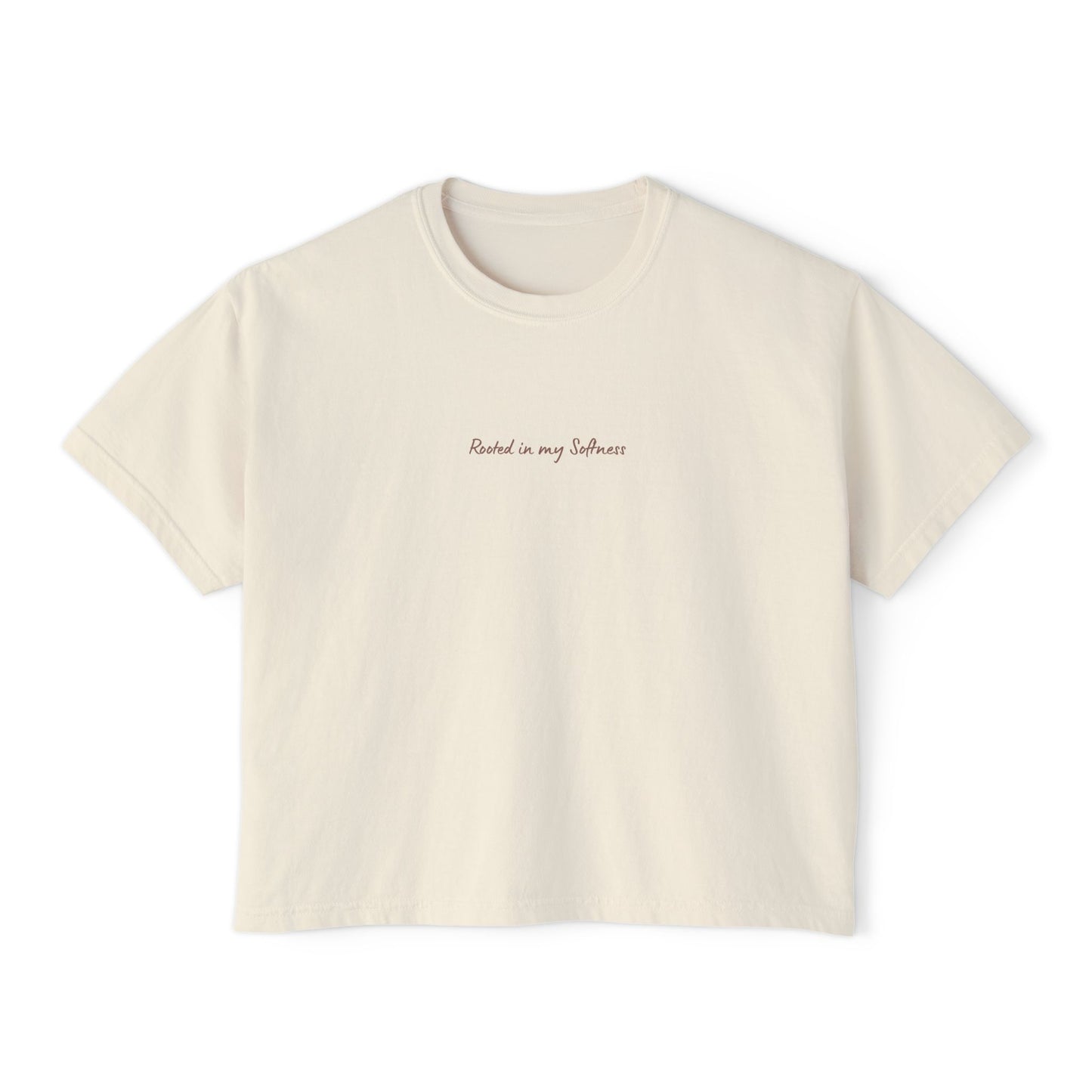 SouGrown Floral Boxy Tee - Rooted in My Softness