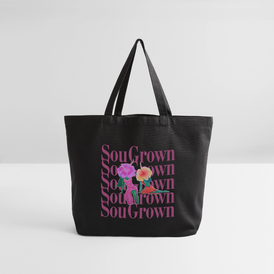 Flower Babes Tote - black