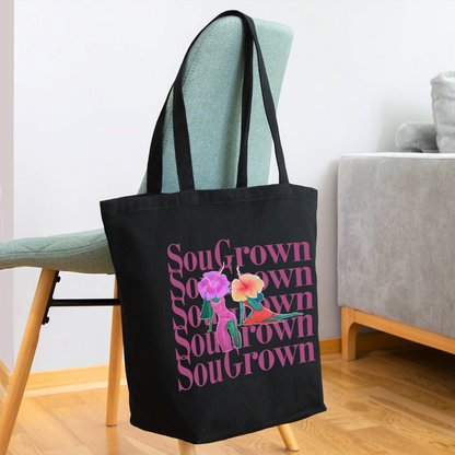 Flower Babes Tote - black