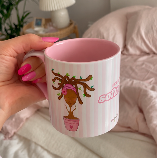 Loc’d In My Softness | Accent Mug