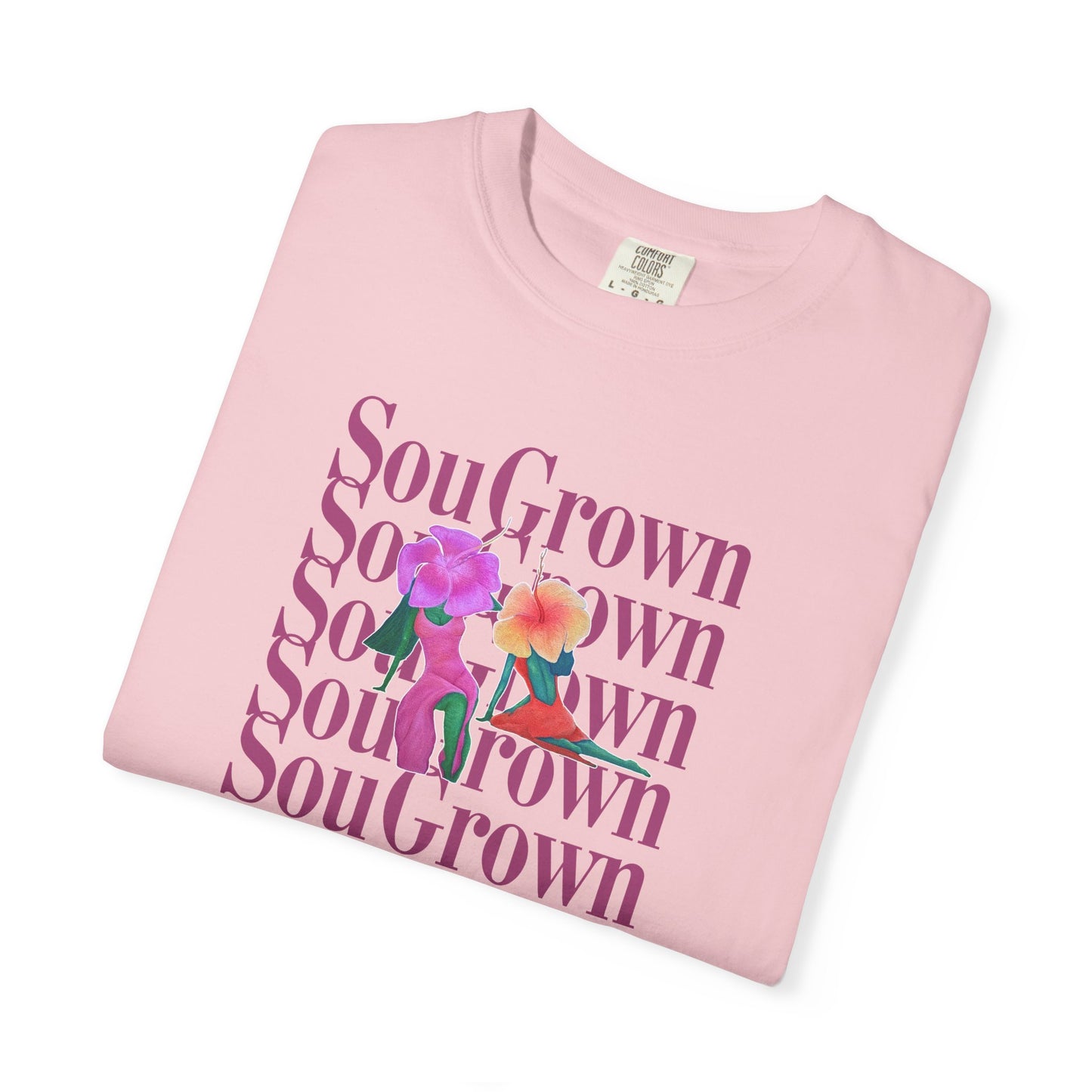 Flower Babes Retro Graphic Tee