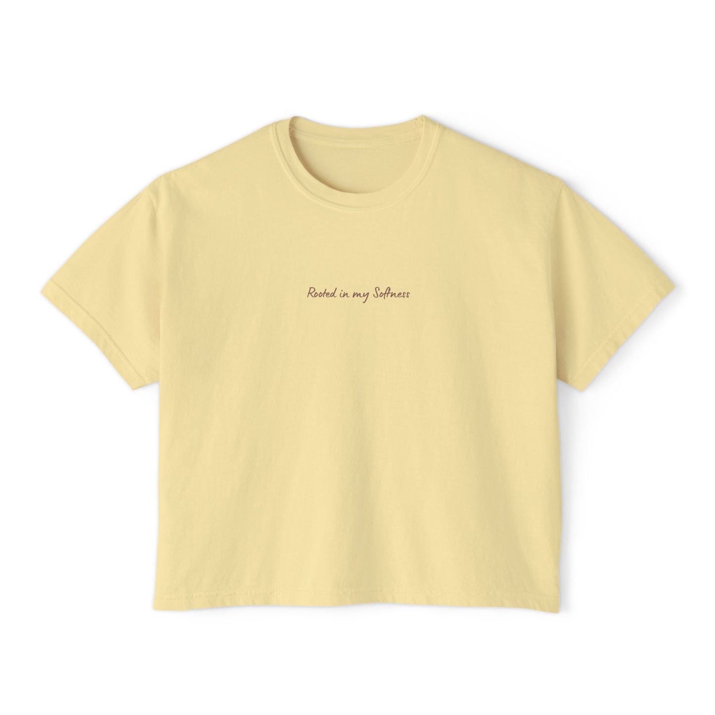SouGrown Floral Boxy Tee - Rooted in My Softness