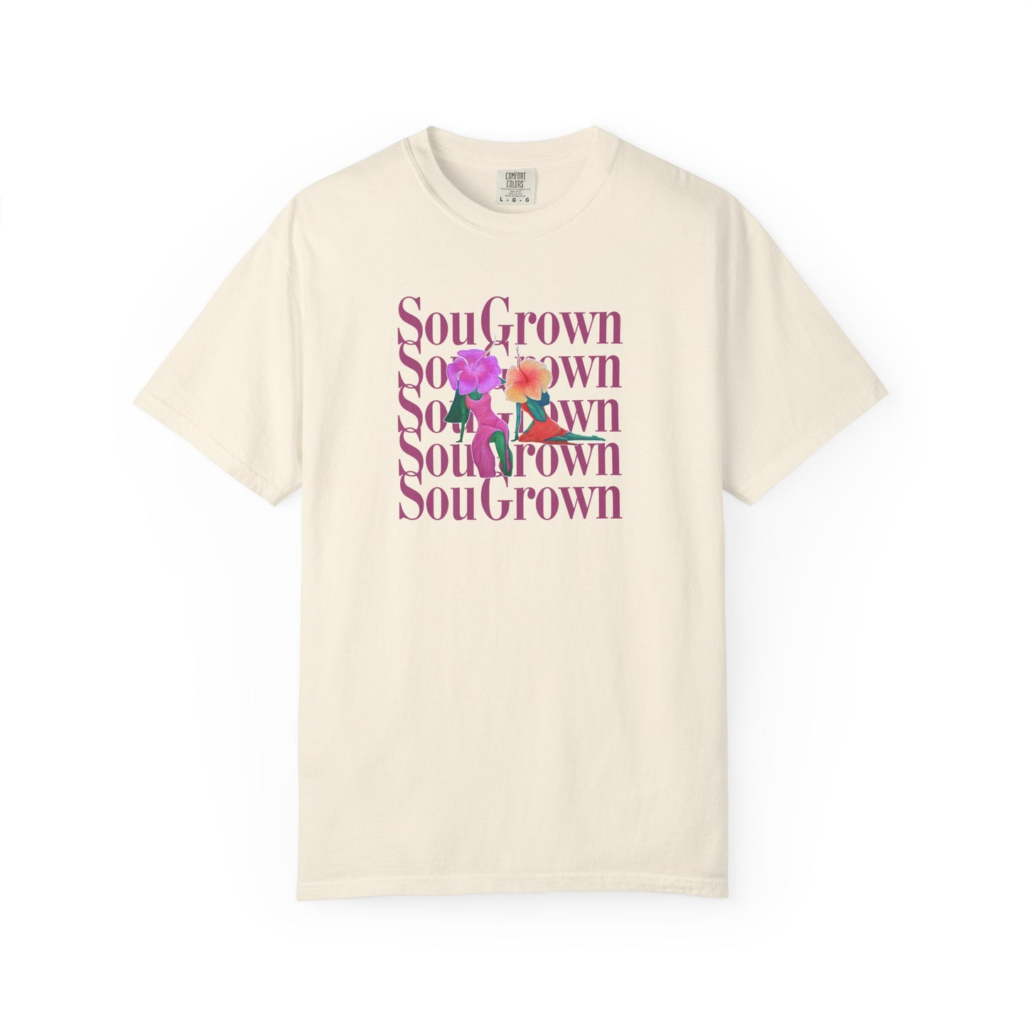 Flower Babes Retro Graphic Tee