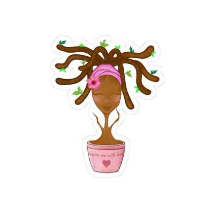 Water Me with Love Sticker
