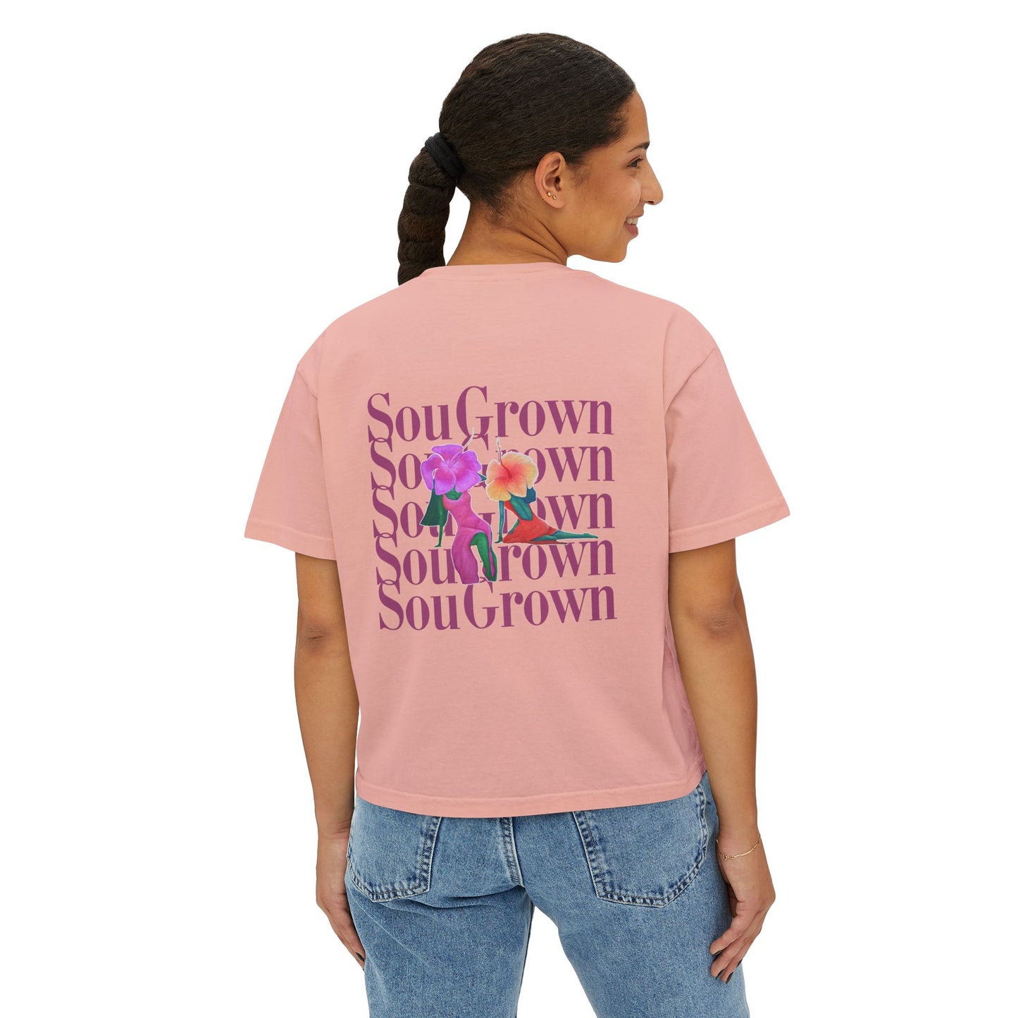 Rooted Softness Boxy Tee
