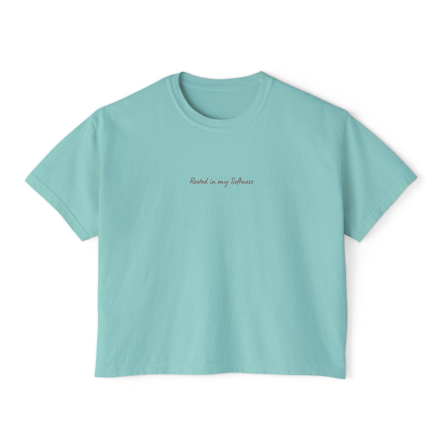 SouGrown Floral Boxy Tee - Rooted in My Softness