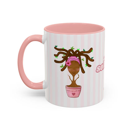 Loc’d In My Softness | Accent Mug